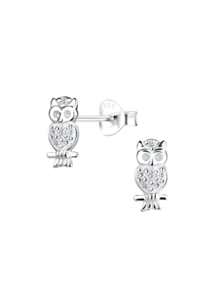 Alexander York Серьги-гвоздики в виде совы из серебра 925 пробы, комплект из 2 штук
Alexander York Серьги-гвоздики в виде совы из серебра 925 пробы, комплект из 2 штук