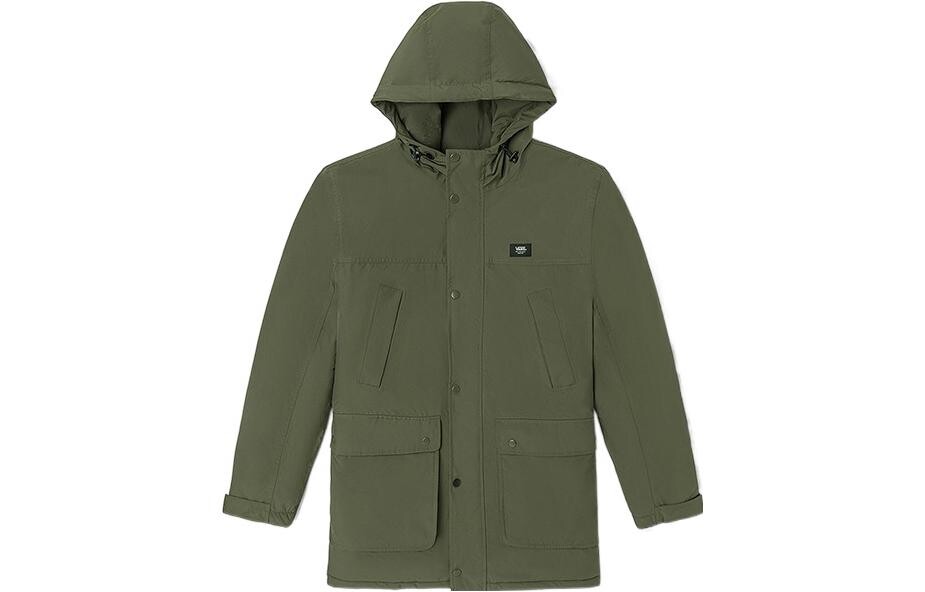 Пальто-парка мужское армейского зеленого цвета Vans, зеленый
Пальто-парка мужское армейского зеленого цвета Vans, зеленый