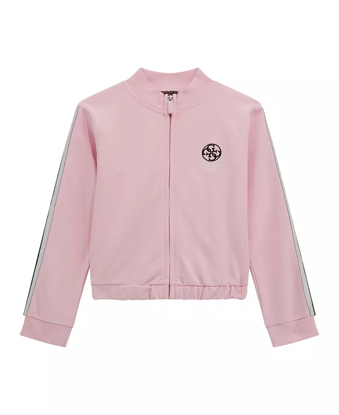 Большая толстовка на молнии с длинным рукавом Big Girl GUESS, розовый
Большая толстовка на молнии с длинным рукавом Big Girl GUESS, розовый