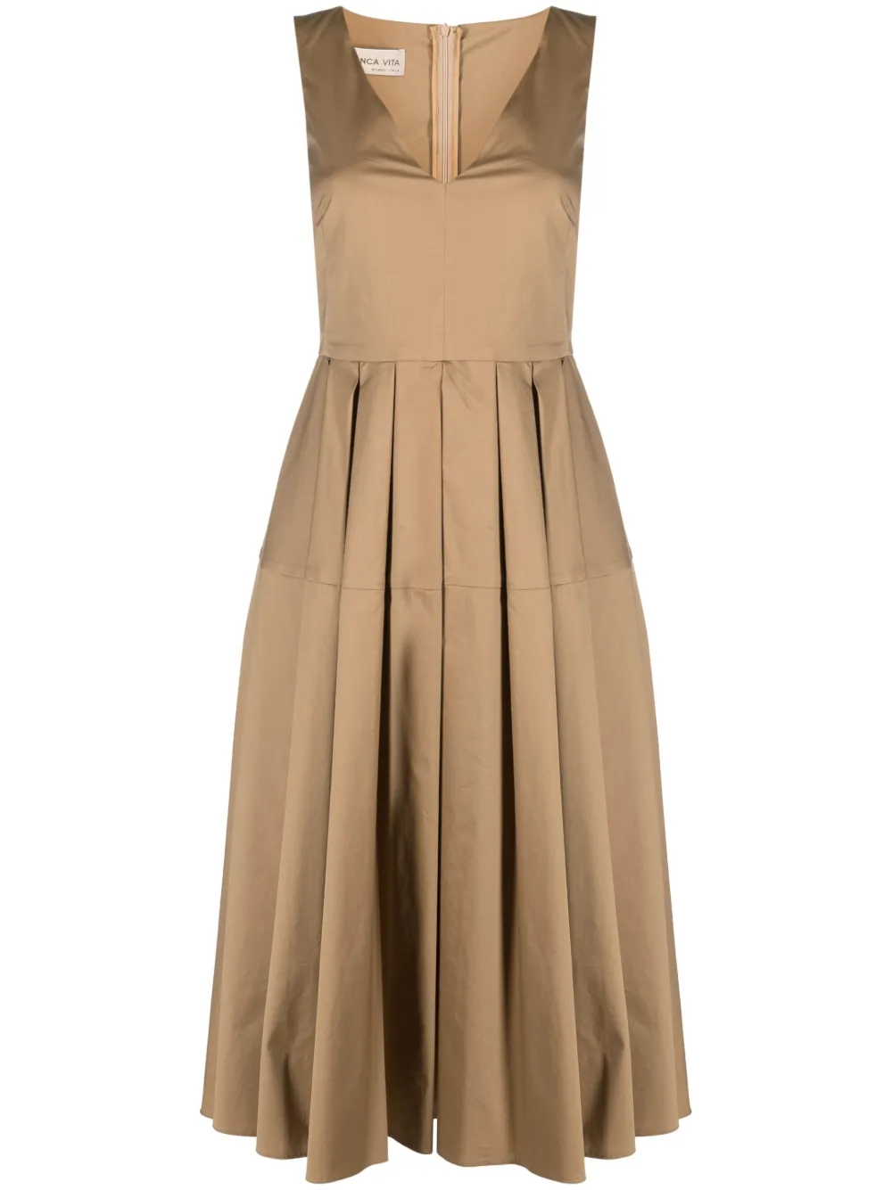 Платье с V-образным вырезом Blanca Vita, нейтральный
Платье с V-образным вырезом Blanca Vita, нейтральный