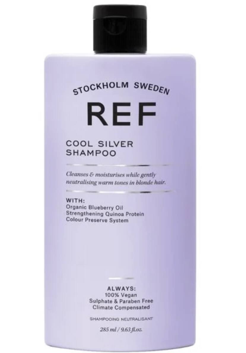 REF Cool Silver Shampoo Охлаждающий серебристый шампунь для блонда 285 мл Inna marka
REF Cool Silver Shampoo Охлаждающий серебристый шампунь для блонда 285 мл Inna marka