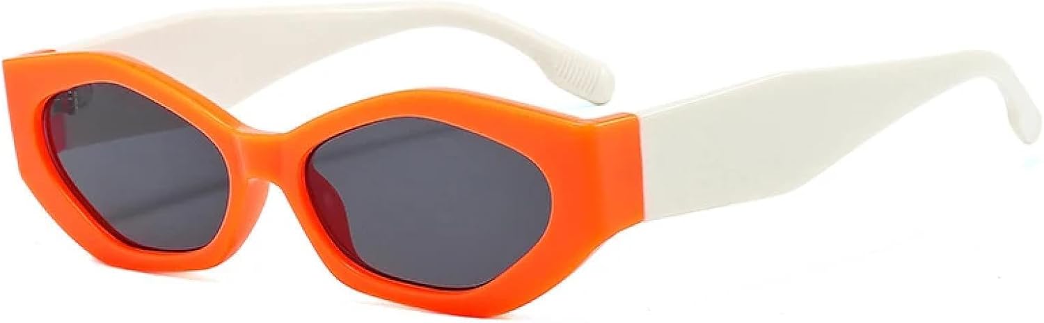 Популярные модные солнцезащитные очки «кошачий глаз» в форме многоугольника для женщин, ретро-очки овальной формы с разноцветными линзами, солнцезащитные очки UV400 для мужчин WNCKSQ, Orange White Gray
Популярные модные солнцезащитные очки «кошачий глаз» в форме многоугольника для женщин, ретро-очки овальной формы с разноцветными линзами, солнцезащитные очки UV400 для мужчин WNCKSQ, Orange White Gray