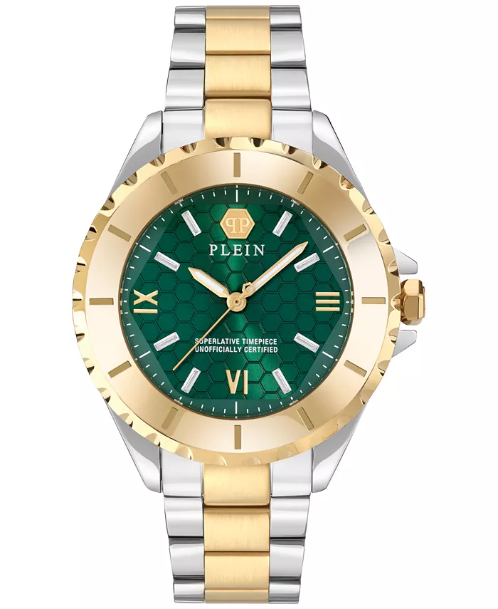 Женские часы Plein Heaven Crystal с браслетом из двухцветной нержавеющей стали, 38 мм Philipp Plein
Женские часы Plein Heaven Crystal с браслетом из двухцветной нержавеющей стали, 38 мм Philipp Plein