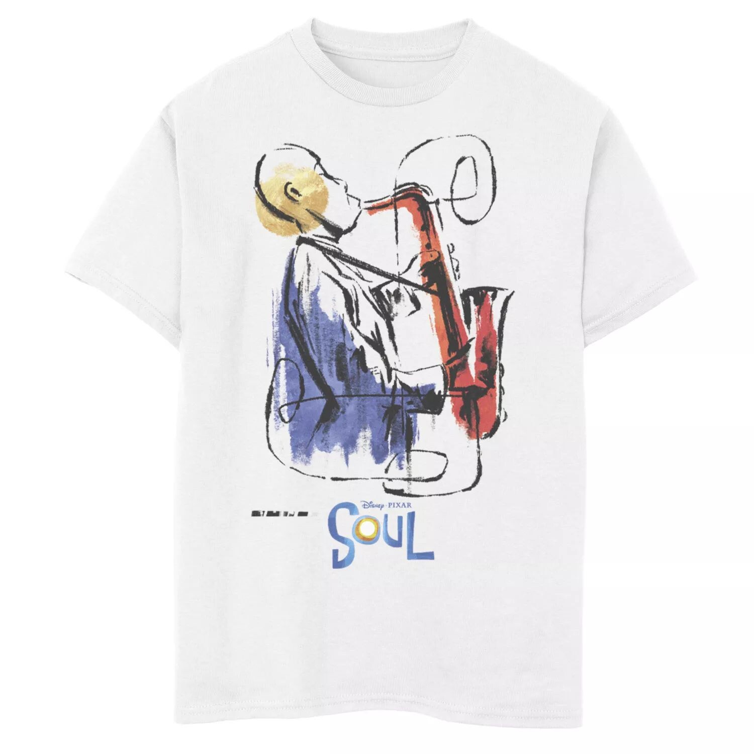Футболка с рисунком саксофона Disney/Pixar's Soul для мальчиков 8–20 лет Disney / Pixar
Футболка с рисунком саксофона Disney/Pixar's Soul для мальчиков 8–20 лет Disney / Pixar