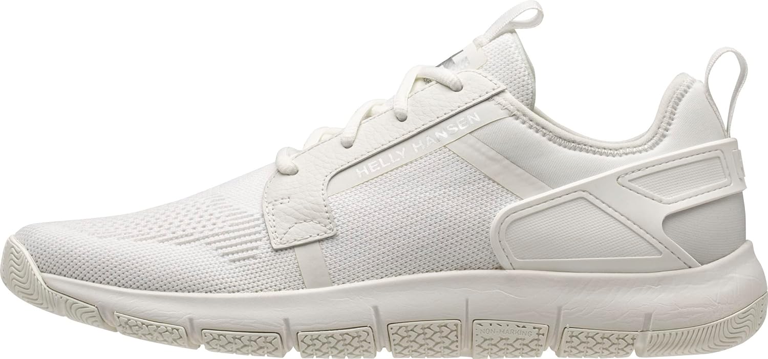 Helly-Hansen Men's Henley Sailing Shoes - Lightweight Water Shoes - Breathable Footwear Helly Hansen, 001 White/Metallic Silver
Helly-Hansen Men's Henley Sailing Shoes - Lightweight Water Shoes - Breathable Footwear Helly Hansen, 001 White/Metallic Silver