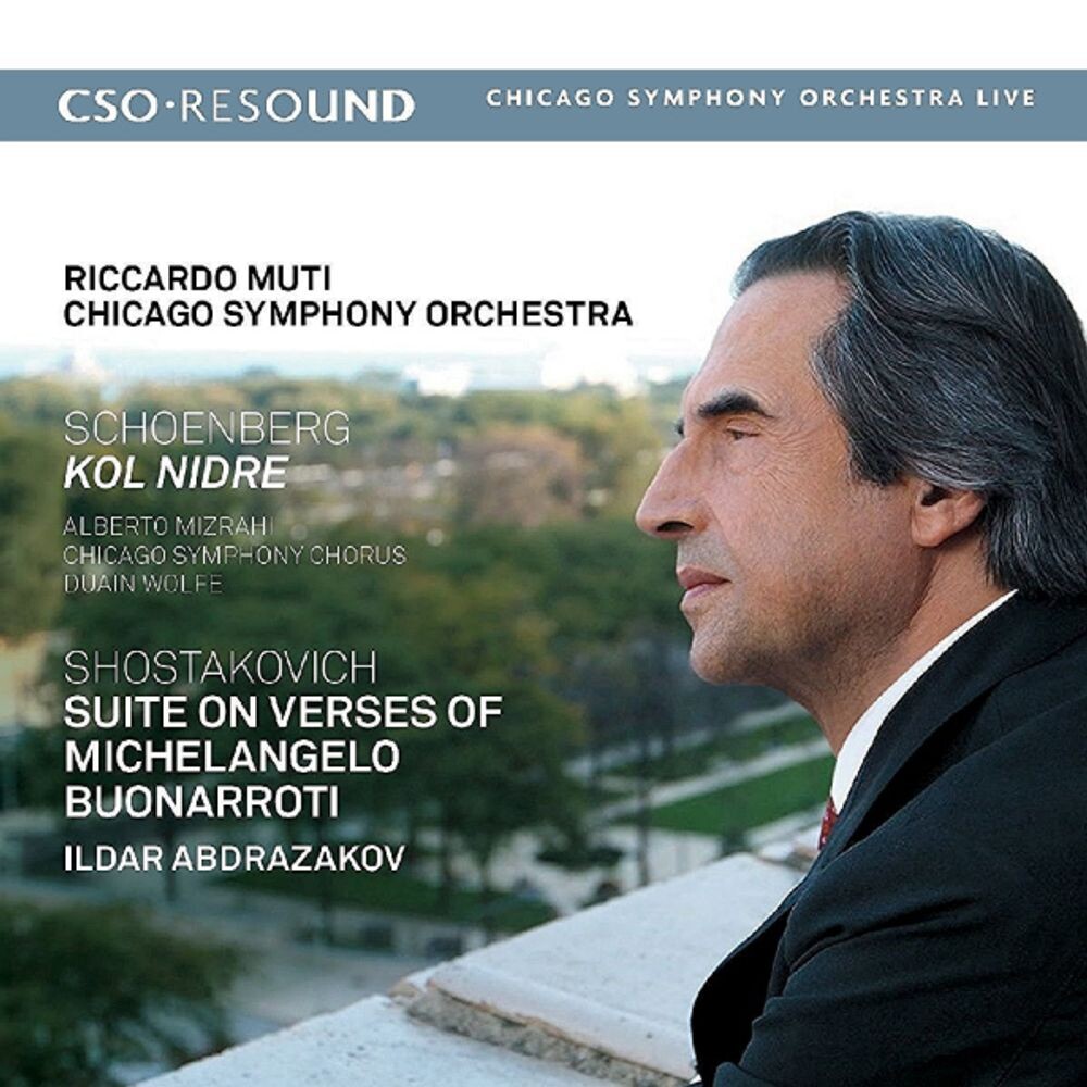 Диск CD Schoenberg: Kol Nidre / Shostakovich: Suite On Verses Of Michelangelo Buonarroti - Arnold Schoenberg, Dmitri Shostakovich
Диск CD Schoenberg: Kol Nidre / Shostakovich: Suite On Verses Of Michelangelo Buonarroti - Arnold Schoenberg, Dmitri Shostakovich