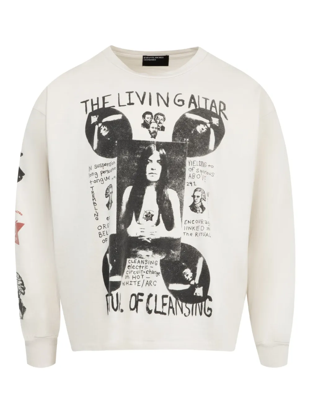 Футболка Living Alter с длинными рукавами Enfants Riches Déprimés, белый
Футболка Living Alter с длинными рукавами Enfants Riches Déprimés, белый