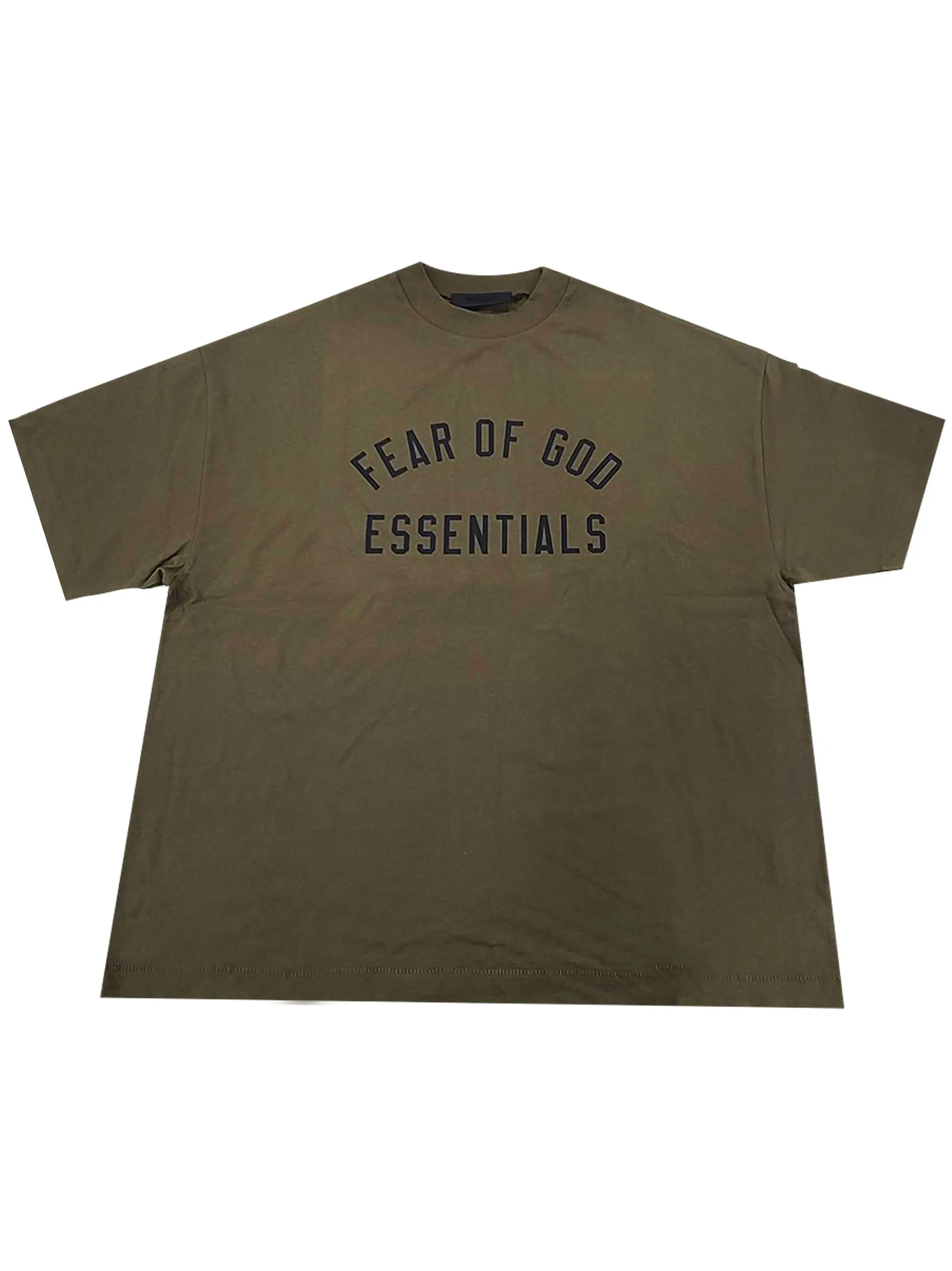Футболка с логотипом Fear Of God Essentials, зеленый
Футболка с логотипом Fear Of God Essentials, зеленый