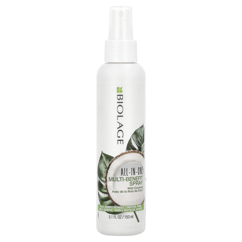 Biolage, Многофункциональный спрей All-In-One, с кокосом, 150 мл (5,1 жидк. унц.)
Biolage, Многофункциональный спрей All-In-One, с кокосом, 150 мл (5,1 жидк. унц.)