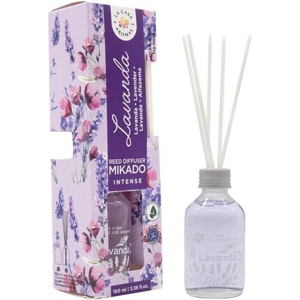 Mikado Ароматические палочки с интенсивным ароматом лаванды 100мл La Casa De Los Aromas
Mikado Ароматические палочки с интенсивным ароматом лаванды 100мл La Casa De Los Aromas