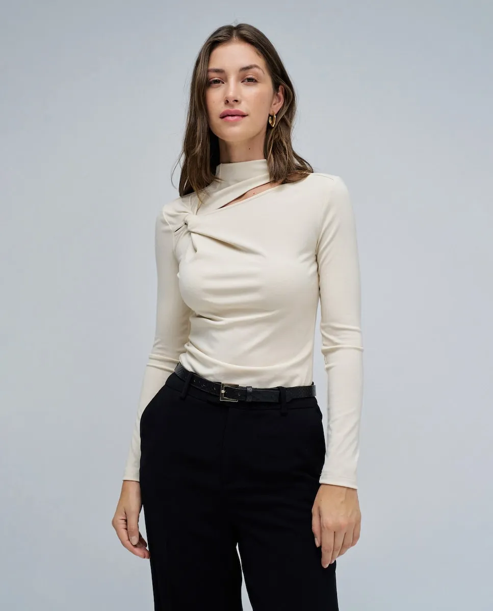 Женский джемпер с высоким воротом Salsa Jeans, светло-бежевый
Женский джемпер с высоким воротом Salsa Jeans, светло-бежевый