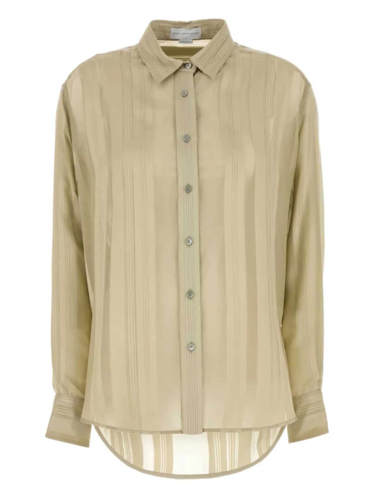 Полосатая рубашка Stella McCartney, нейтральный
Полосатая рубашка Stella McCartney, нейтральный