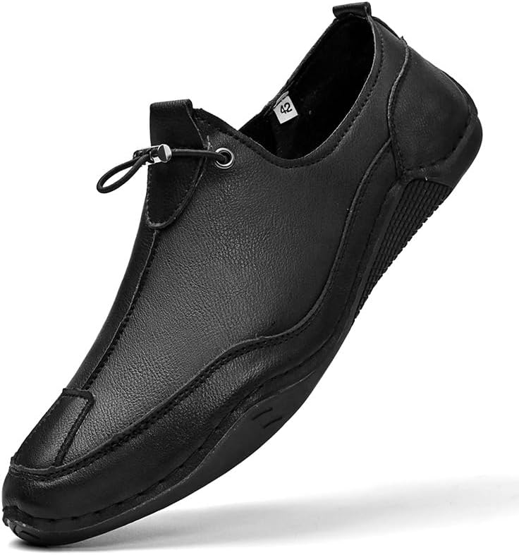 Мужские кожаные прогулочные туфли, мокасины без шнурков для мужчин, удобные, ручной работы, мягкие повседневные туфли с круглыми носками, легкие походные обувь Hhhchpm, черный
Мужские кожаные прогулочные туфли, мокасины без шнурков для мужчин, удобные, ручной работы, мягкие повседневные туфли с круглыми носками, легкие походные обувь Hhhchpm, черный