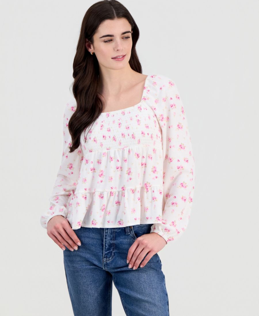 Детский многоярусный топ-бэбидолл с цветочным принтом Madden Girl, Ivory Pink Combo
Детский многоярусный топ-бэбидолл с цветочным принтом Madden Girl, Ivory Pink Combo