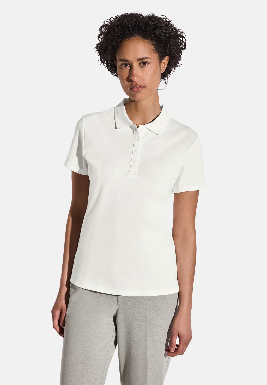 Рубашка поло Street One, кремовый
Рубашка поло Street One, кремовый