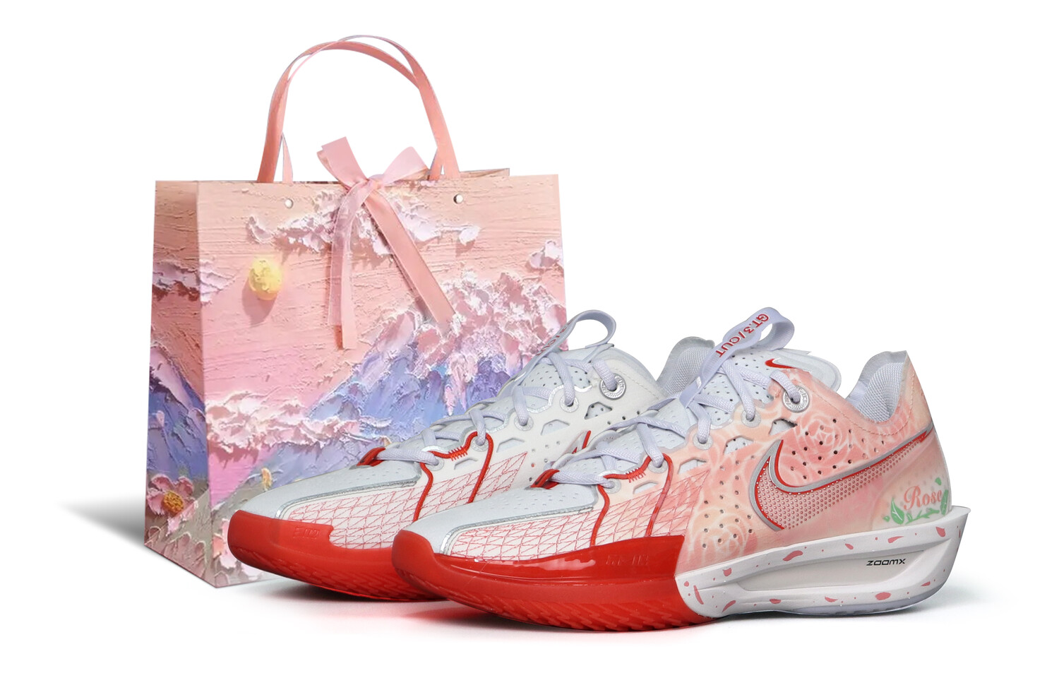 Баскетбольные кроссовки Air Zoom GT Cut 3 унисекс с низким верхом белые/красные Nike
Баскетбольные кроссовки Air Zoom GT Cut 3 унисекс с низким верхом белые/красные Nike