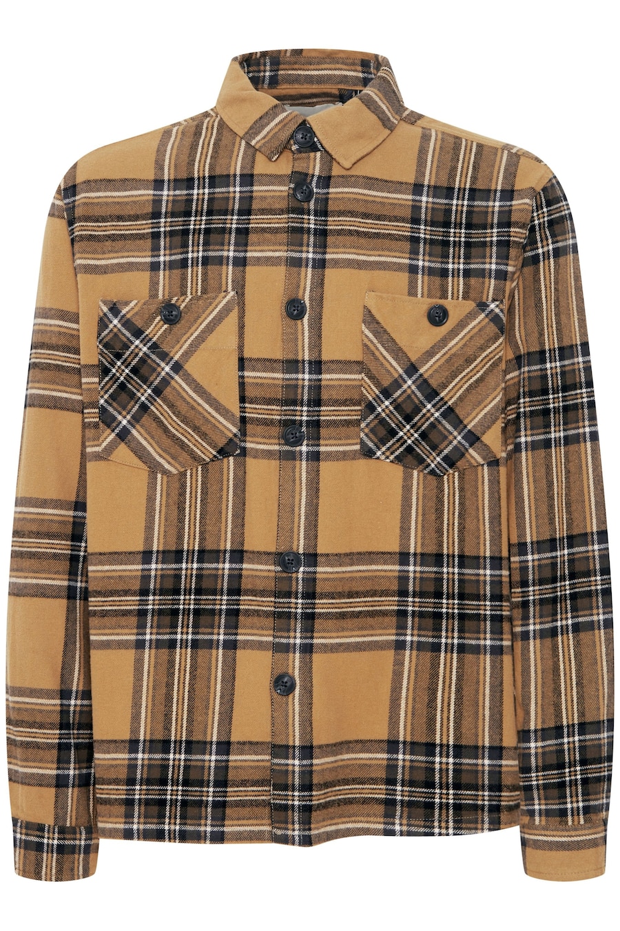 Рубашка на пуговицах классического кроя BLEND, коричневый
Рубашка на пуговицах классического кроя BLEND, коричневый