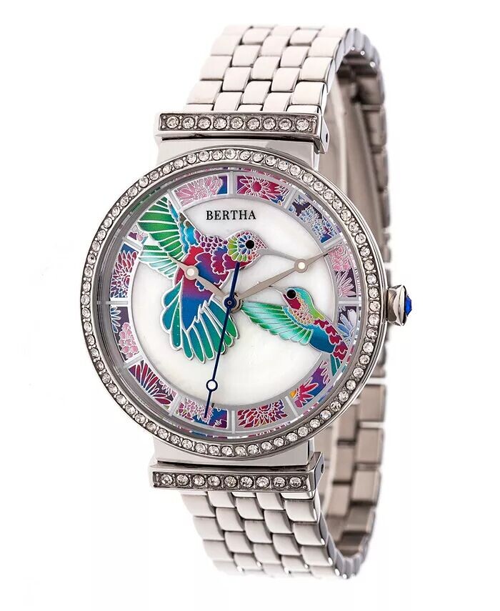 Кварцевые часы Emily Collection серебряные из нержавеющей стали 37 мм Bertha, серебро
Кварцевые часы Emily Collection серебряные из нержавеющей стали 37 мм Bertha, серебро