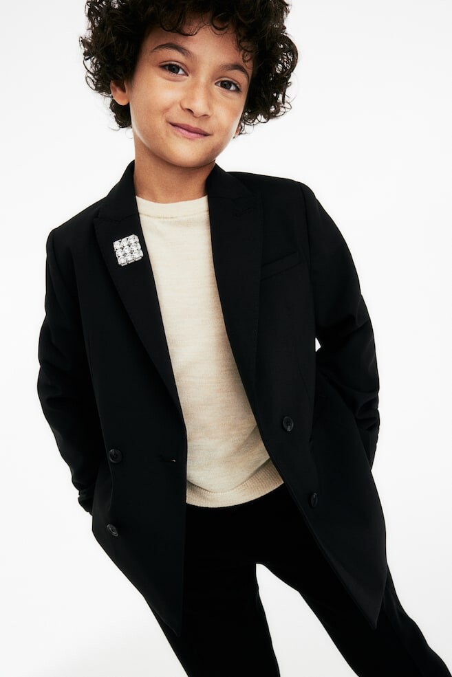 Куртка из смеси шерсти H&M, черный
Куртка из смеси шерсти H&M, черный