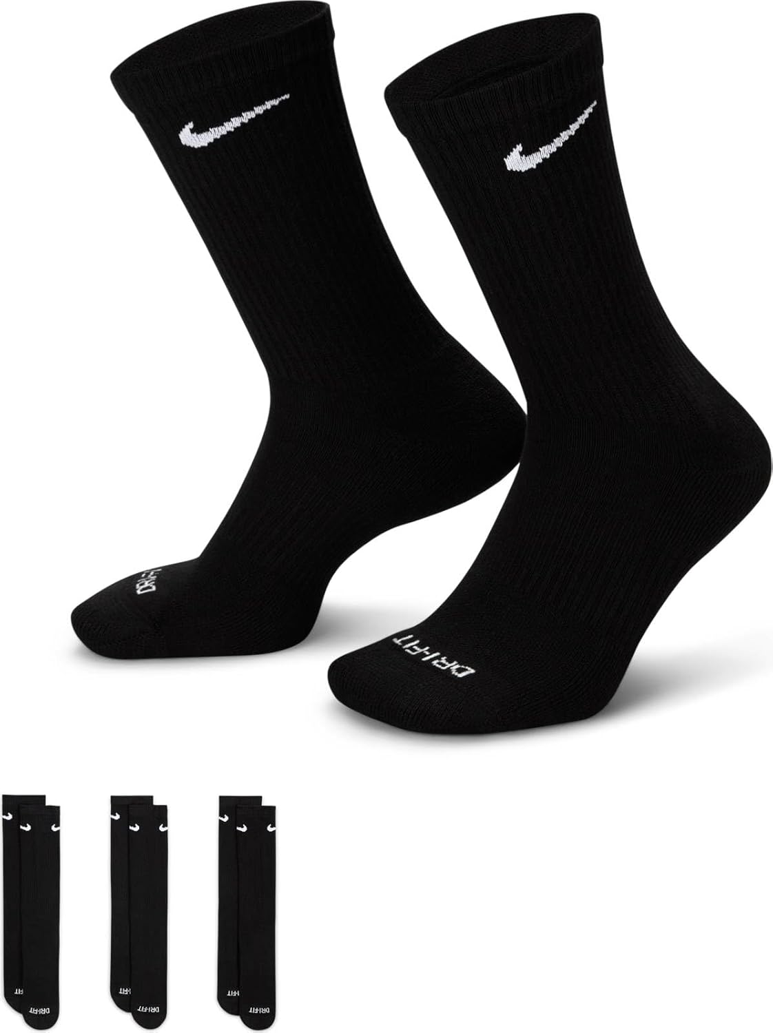 Носки NIKE Performance Cushion Crew с сумкой (6 пар), Black
Носки NIKE Performance Cushion Crew с сумкой (6 пар), Black
