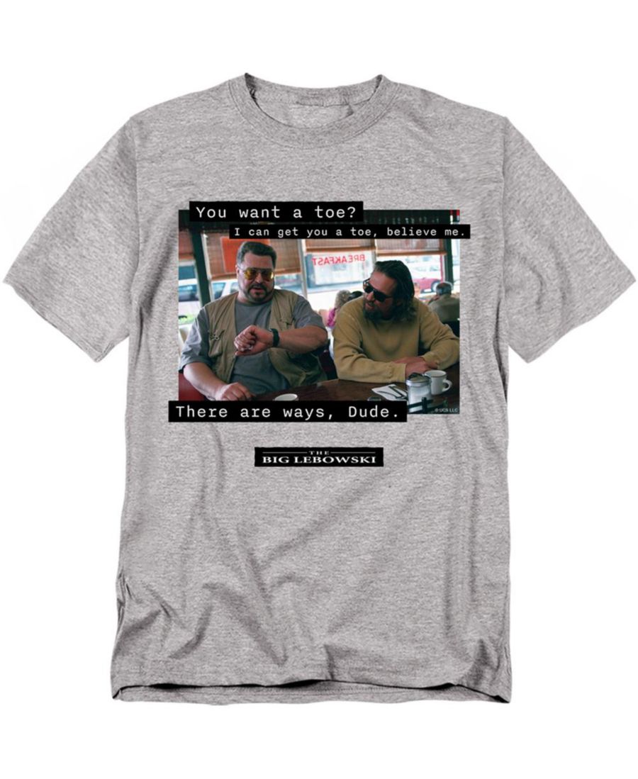 Футболка Big & Tall "The Lebowski You Want A Toe" Big Lebowski, Athletic heather
Футболка Big & Tall "The Lebowski You Want A Toe" Big Lebowski, Athletic heather