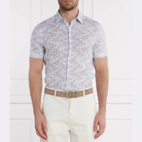 Льняная рубашка узкого кроя Joop!, синий
Льняная рубашка узкого кроя Joop!, синий