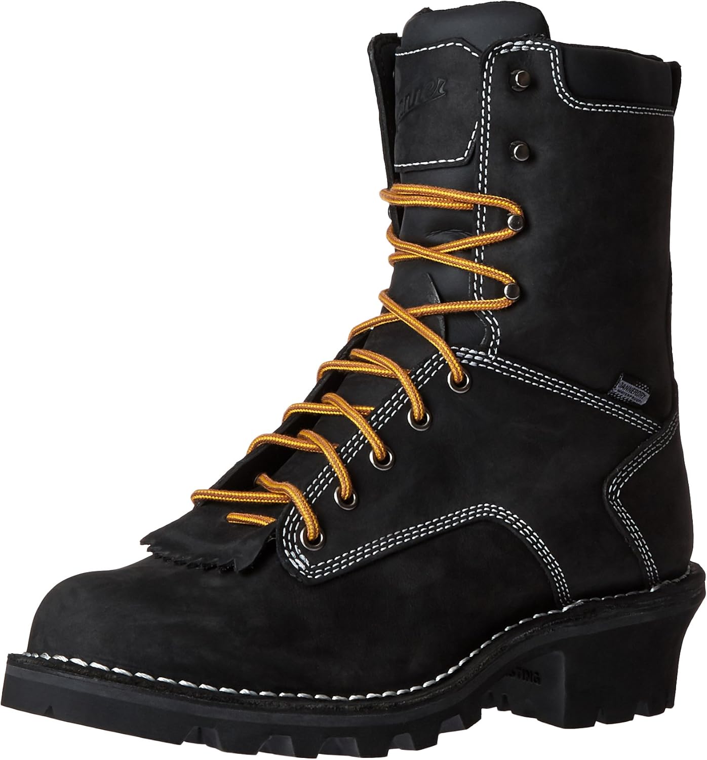 Мужские ботинки Danner Logger - водонепроницаемые, из нубука с масляной обработкой на легкой подошве с подошвой Vibram 360 с тяговой поверхностью и пяткой под углом 90 градусов, черный
Мужские ботинки Danner Logger - водонепроницаемые, из нубука с масляной обработкой на легкой подошве с подошвой Vibram 360 с тяговой поверхностью и пяткой под углом 90 градусов, черный