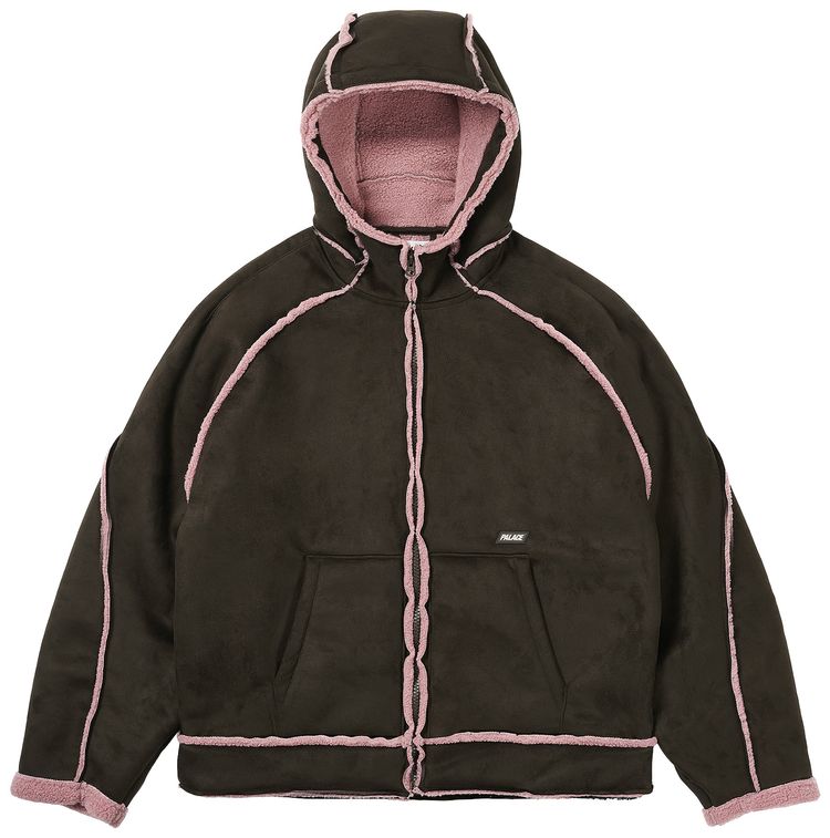 Куртка с капюшоном Palace Sherpa из искусственной замши, модель, коричневый
Куртка с капюшоном Palace Sherpa из искусственной замши, модель, коричневый