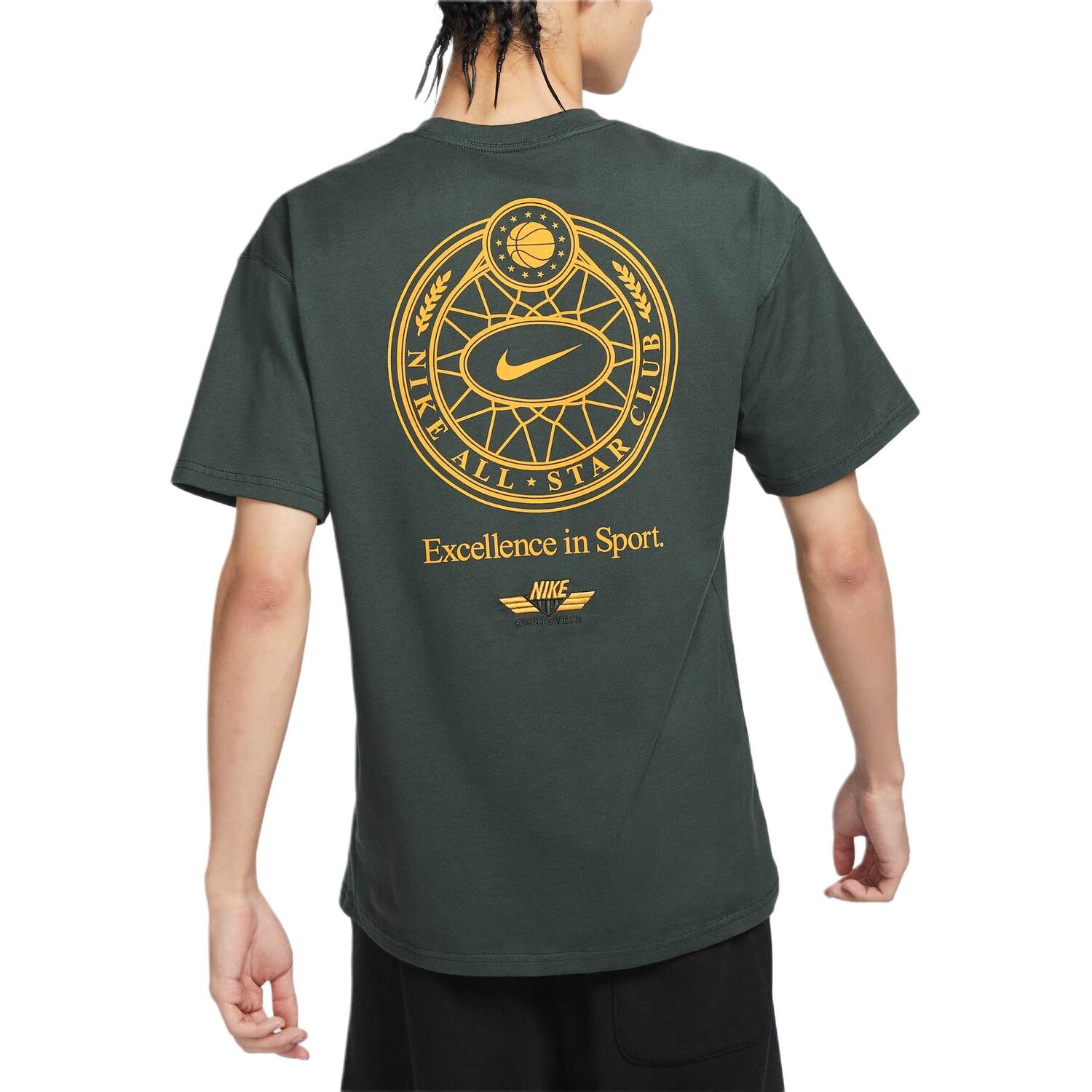 Футболка мужская зеленая Nike, зеленый
Футболка мужская зеленая Nike, зеленый