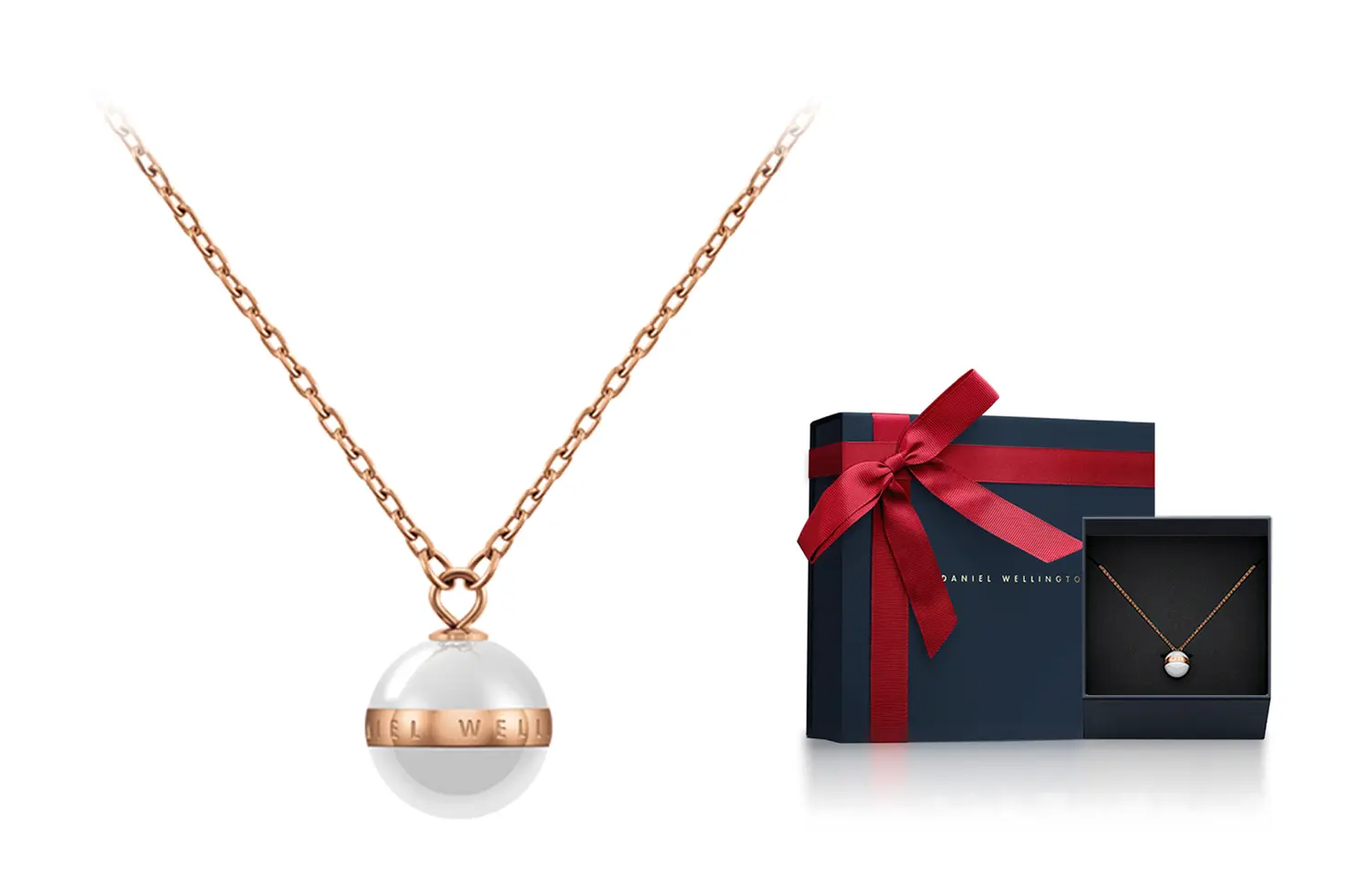 Кулон Daniel Wellington Sphere на цепочке DW/DanielWellington, белый
Кулон Daniel Wellington Sphere на цепочке DW/DanielWellington, белый