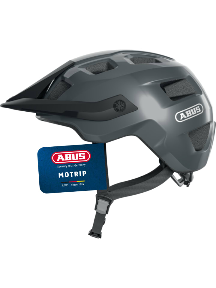 ABUS Велосипедный шлем MoTrip цвета бетонно-серый
ABUS Велосипедный шлем MoTrip цвета бетонно-серый