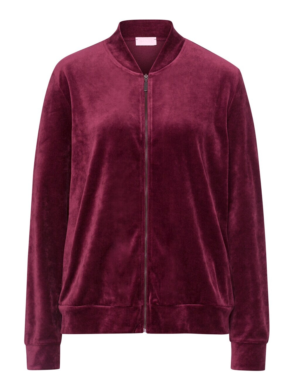 Толстовка на молнии Hanro Favourites, бордо 
Толстовка на молнии Hanro Favourites, бордо