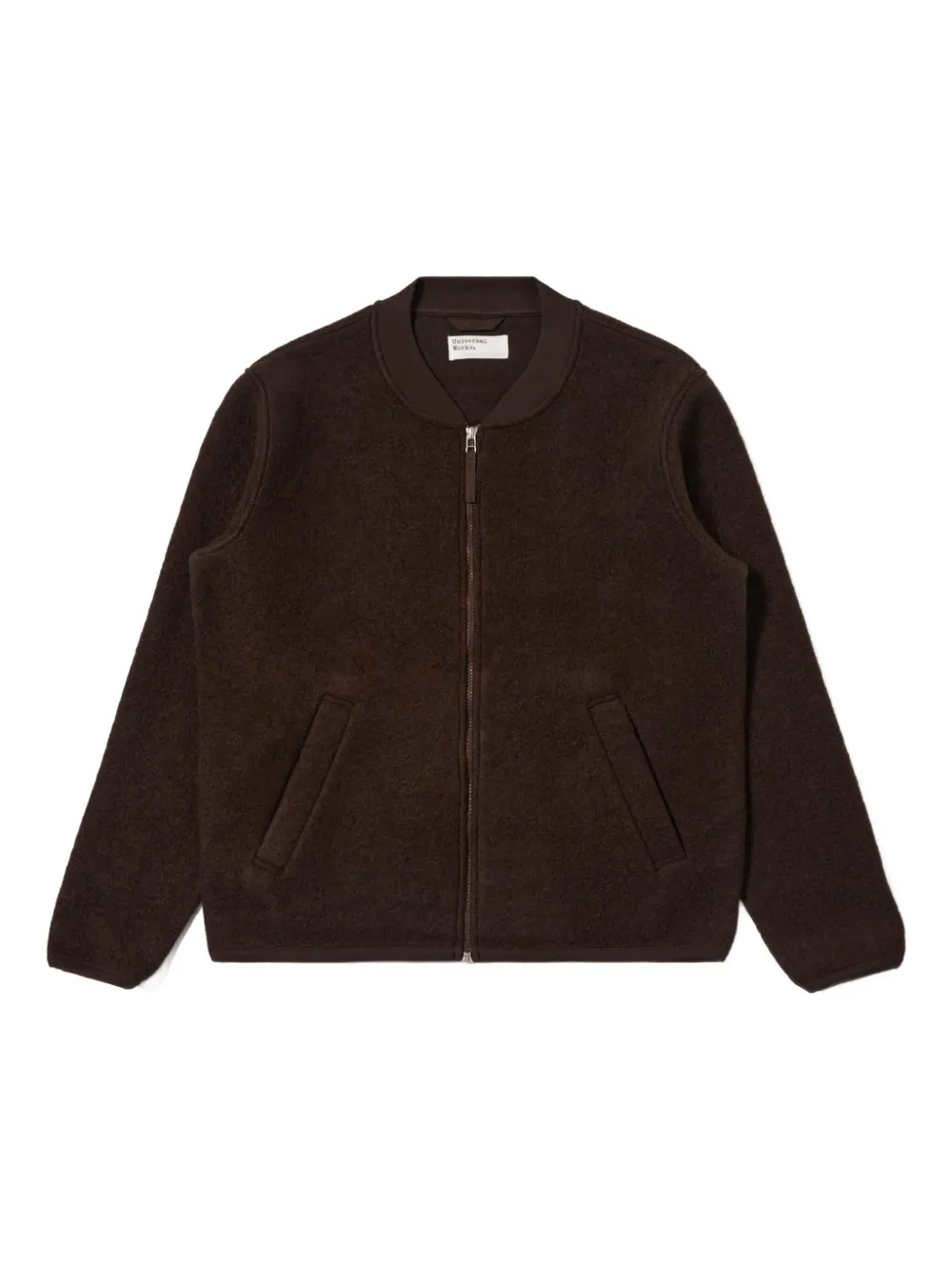 Бомбер на молнии Universal Works, коричневый
Бомбер на молнии Universal Works, коричневый