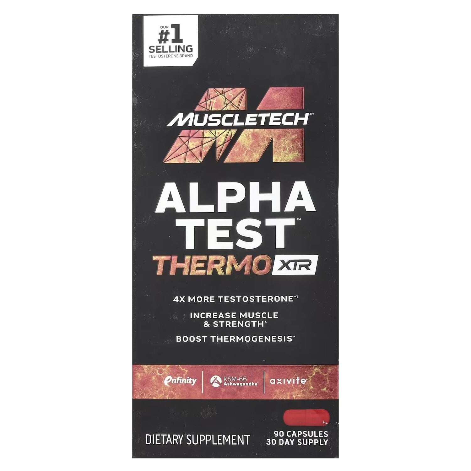 Alpha Test Thermo XTR, 90 капсул Muscletech