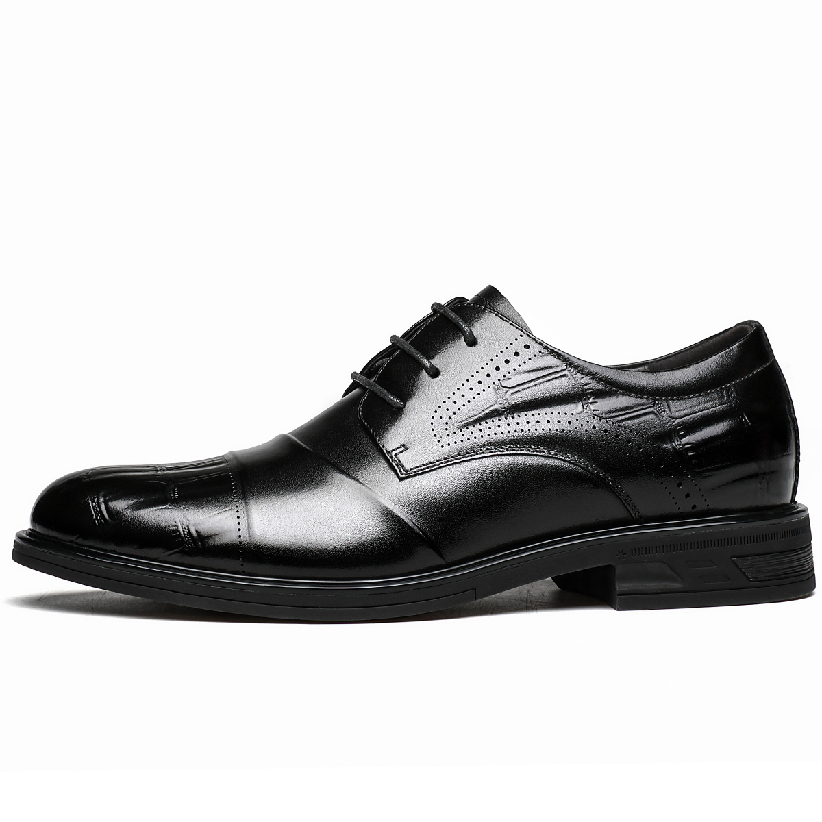 Мужские туфли FAPAI черные на низком каблуке
Мужские туфли FAPAI черные на низком каблуке