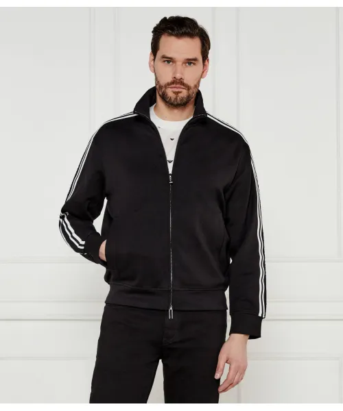 Толстовка Regular fit Emporio Armani, черный 
Толстовка Regular fit Emporio Armani, черный