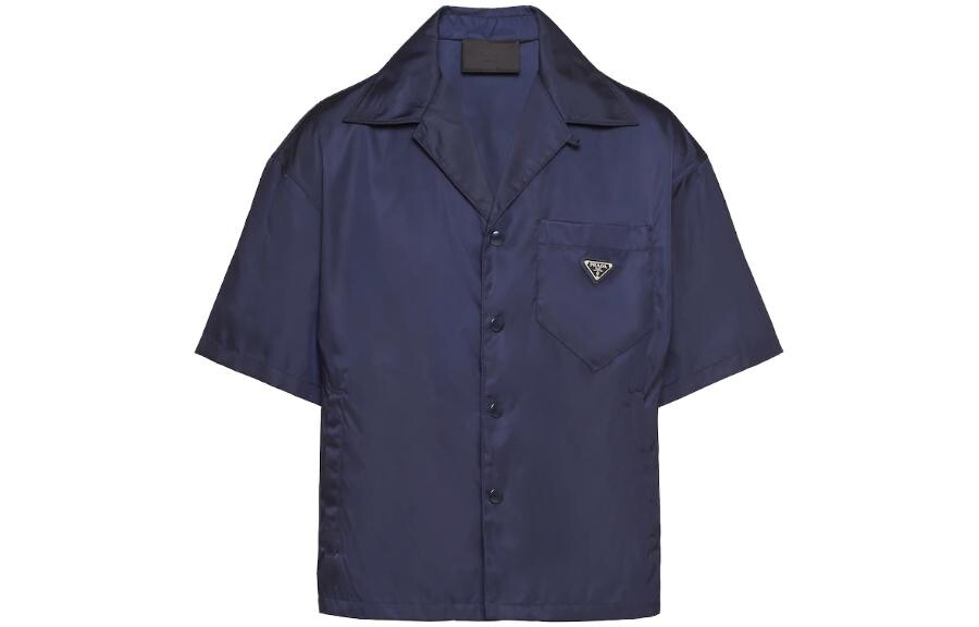 Рубашка мужская Prada с логотипом, синий
Рубашка мужская Prada с логотипом, синий