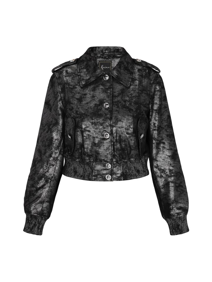 Кожаная куртка faina, черный
Кожаная куртка faina, черный