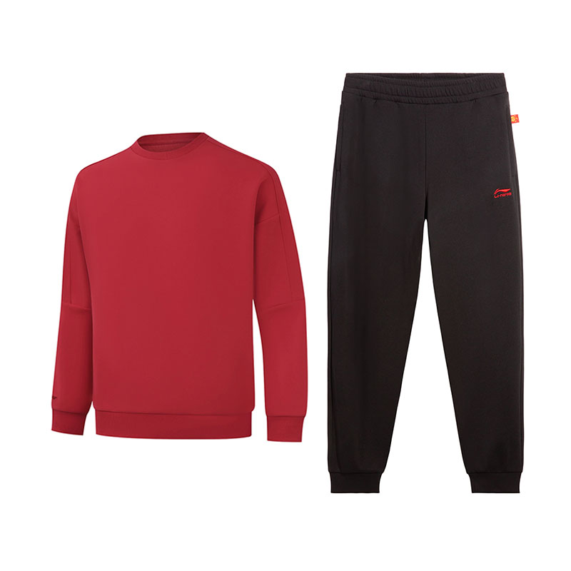 Li Ning Casual Sportswear Men's Li-Ning, bull красный top+черный pants
Li Ning Casual Sportswear Men's Li-Ning, bull красный top+черный pants