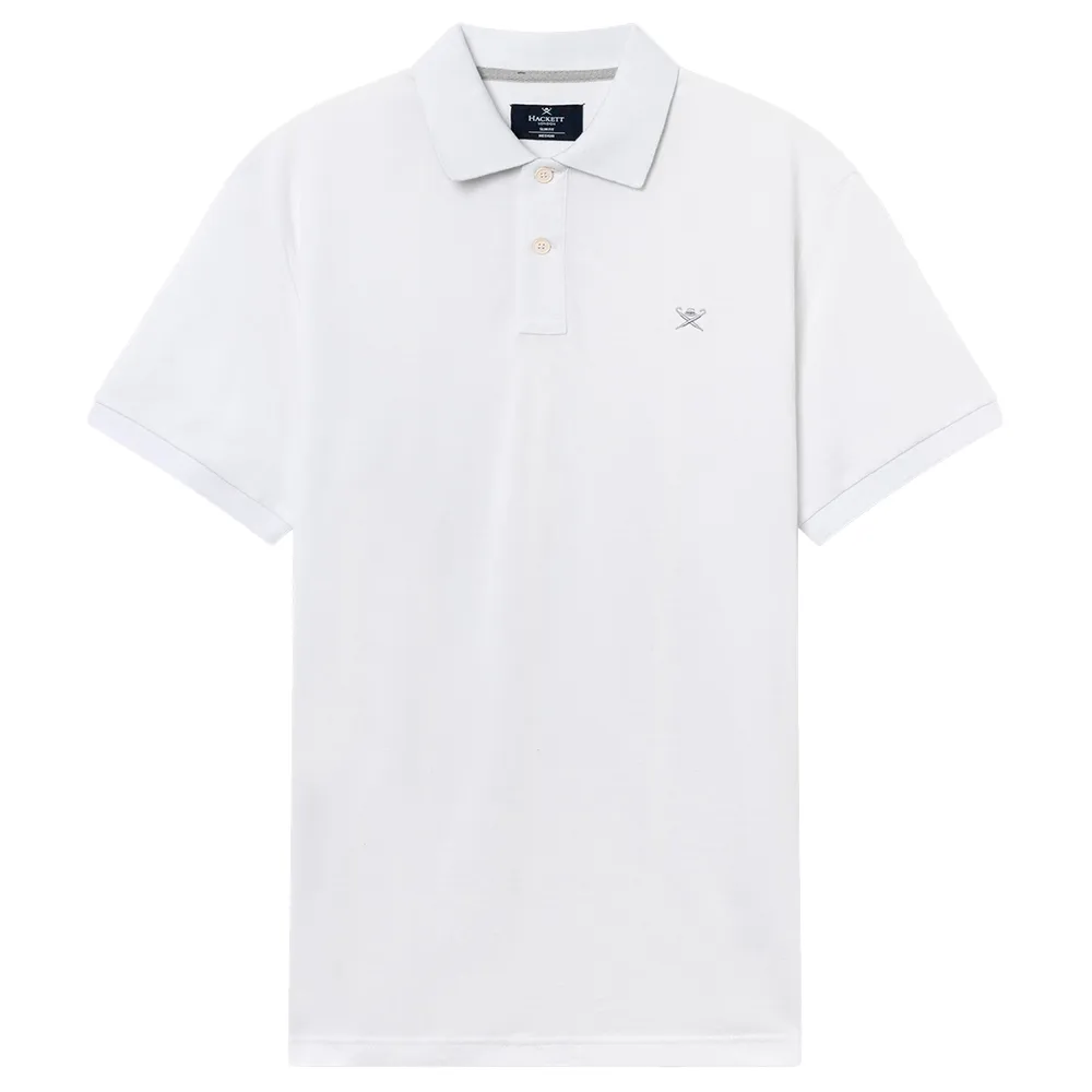 Поло Hackett Classic Fit Logo, белый 
Поло Hackett Classic Fit Logo, белый