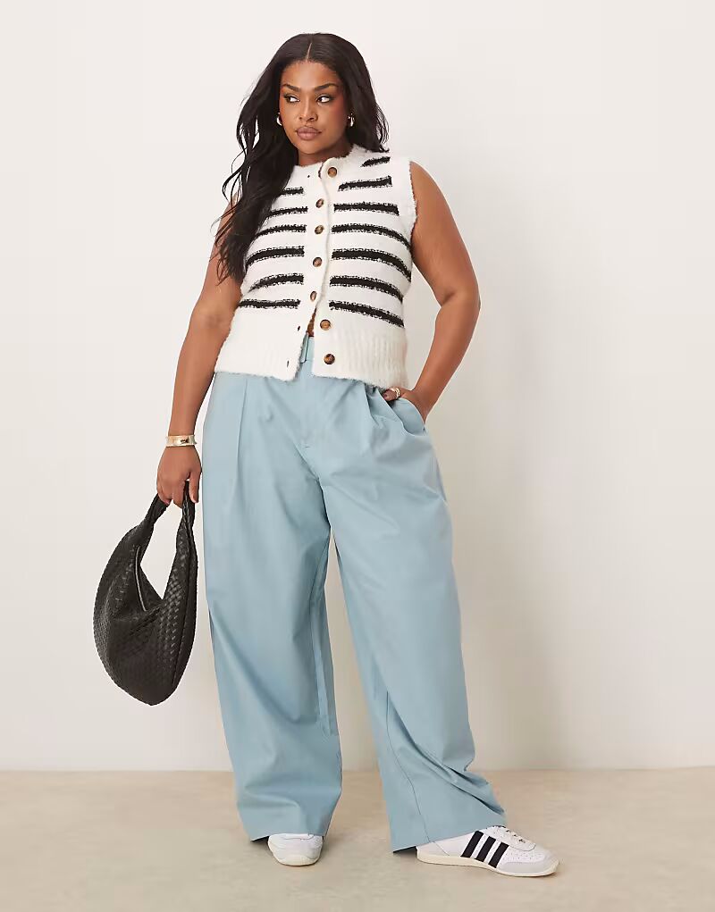 Брюки-баллоны ASOS DESIGN Curve в бирюзовом цвете
Брюки-баллоны ASOS DESIGN Curve в бирюзовом цвете