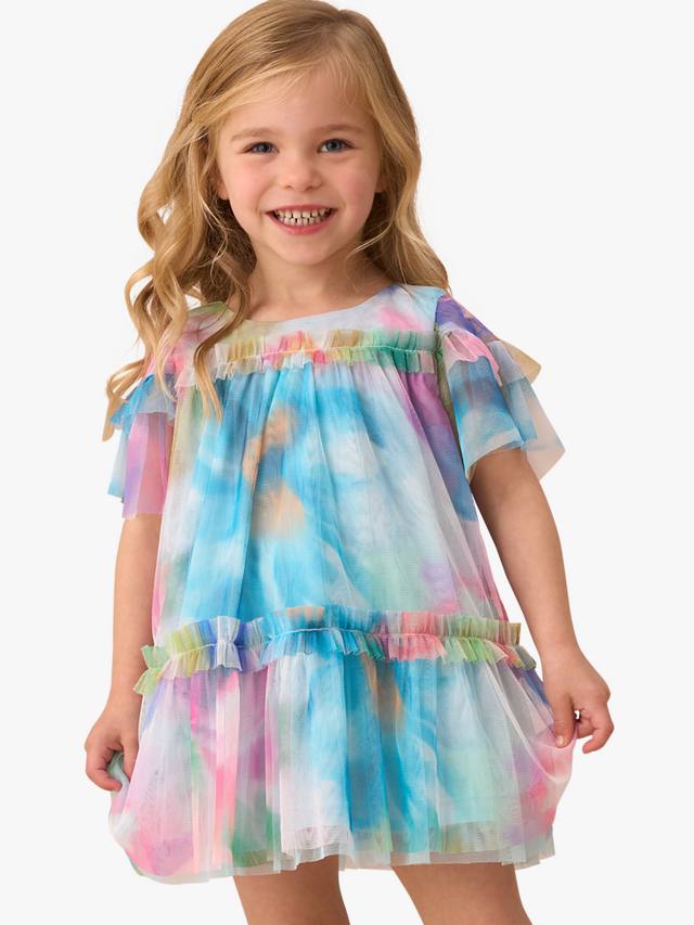 Детское сетчатое платье с цветочным принтом Angel & Rocket, разноцветный
Детское сетчатое платье с цветочным принтом Angel & Rocket, разноцветный