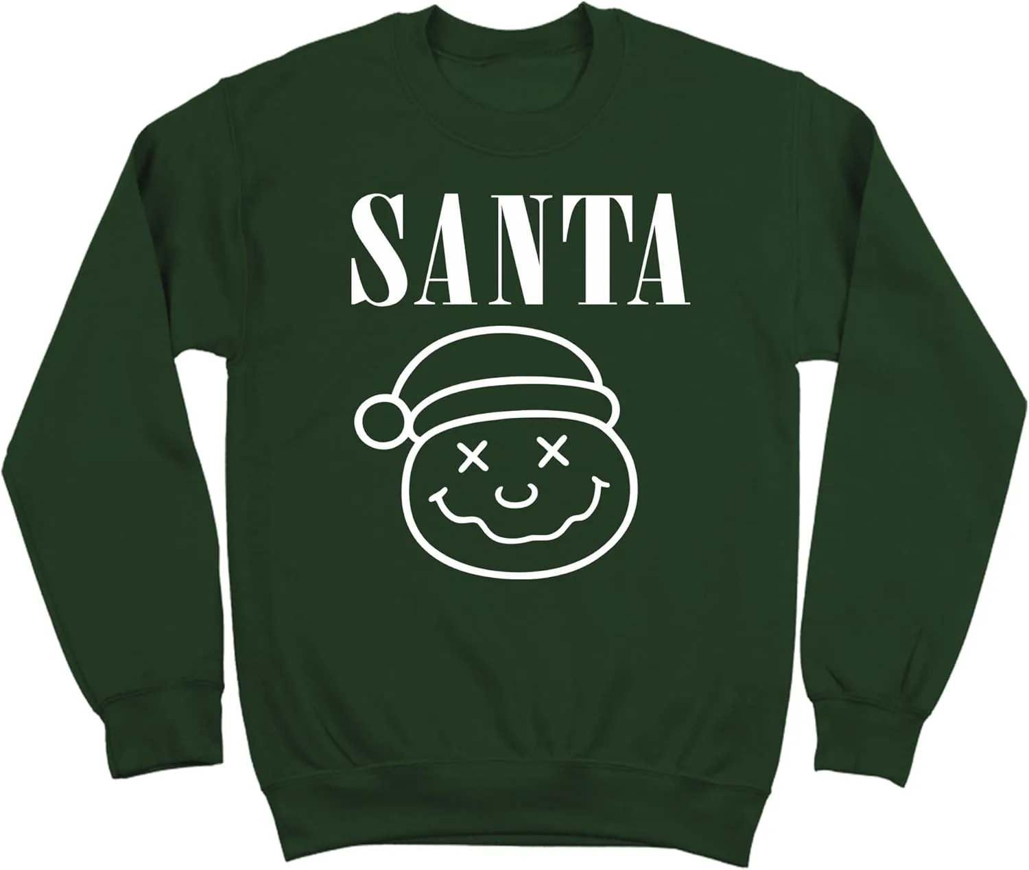 Donkey Tees SANTA GRUNGE ROCK — свитшот для вечеринки в смешном рождественском свитере
Donkey Tees SANTA GRUNGE ROCK — свитшот для вечеринки в смешном рождественском свитере