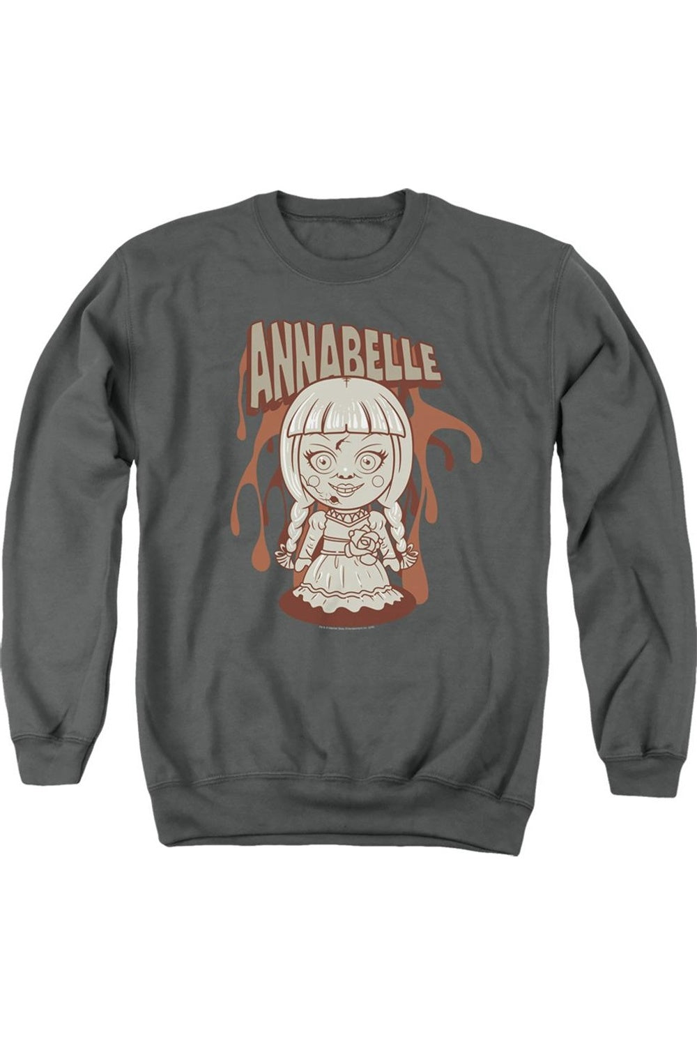 Толстовка с круглым вырезом для взрослых Annabelle Annabelle Illustration Gildan, цвет charcoal
Толстовка с круглым вырезом для взрослых Annabelle Annabelle Illustration Gildan, цвет charcoal