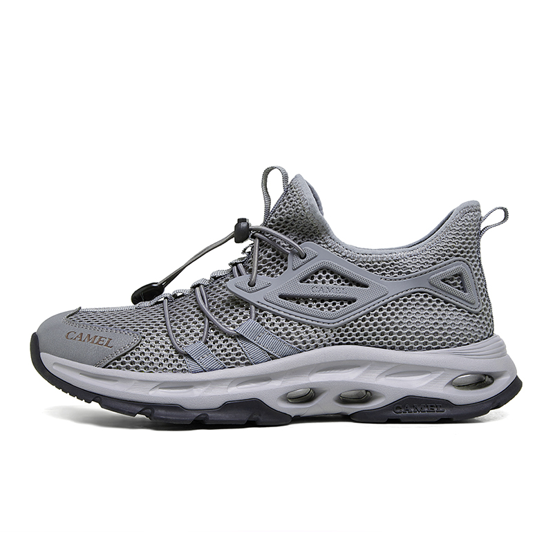 CAMEL Дышащие противоскользящие трекинговые ботинки для речных походов мужские серые, цвет Gray
CAMEL Дышащие противоскользящие трекинговые ботинки для речных походов мужские серые, цвет Gray