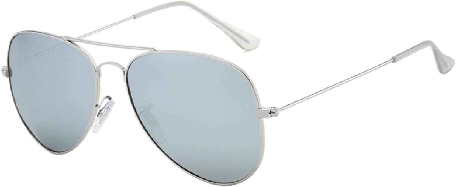 Солнцезащитные очки с защитой от УФ-излучения UV400 | Металлическая оправа | Для женщин и мужчин | Для занятий спортом на открытом воздухе и вождения DSVIGF, Silver Silver
Солнцезащитные очки с защитой от УФ-излучения UV400 | Металлическая оправа | Для женщин и мужчин | Для занятий спортом на открытом воздухе и вождения DSVIGF, Silver Silver