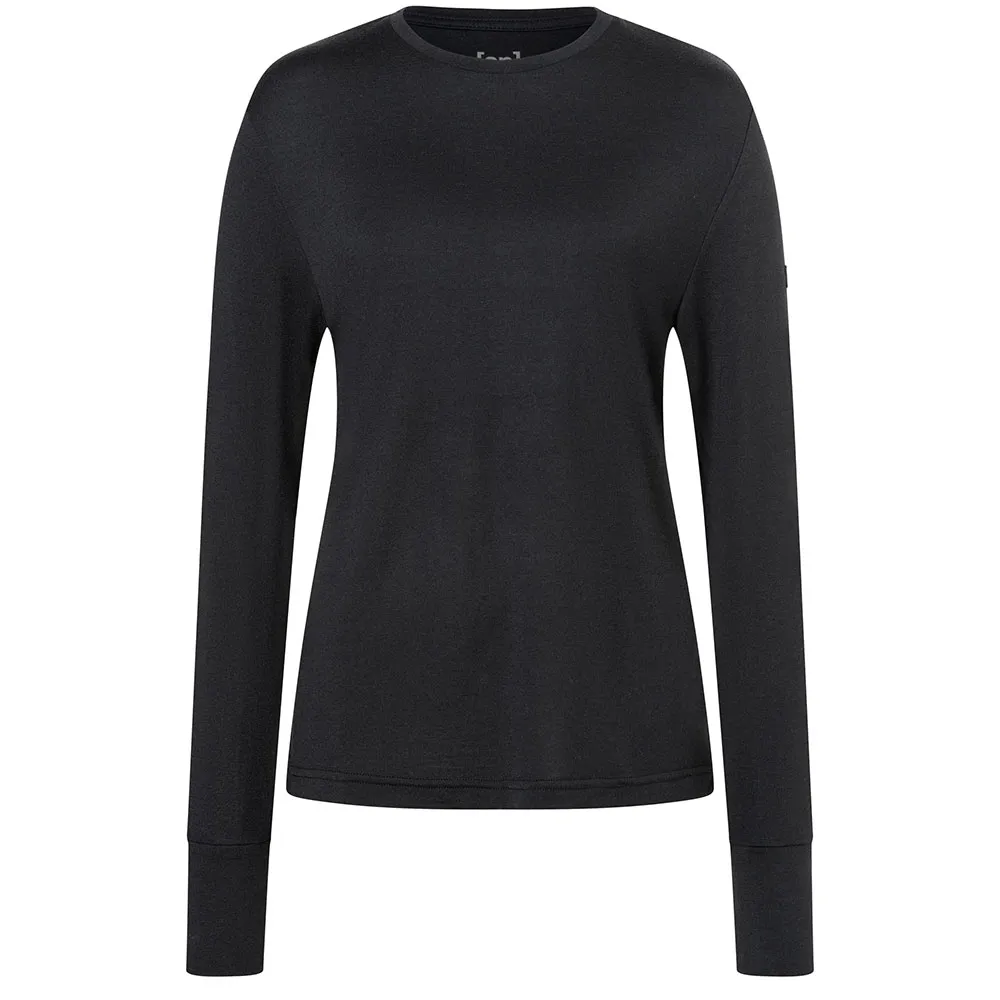 Лонгслив Super.natural Warm Up, черный
Лонгслив Super.natural Warm Up, черный