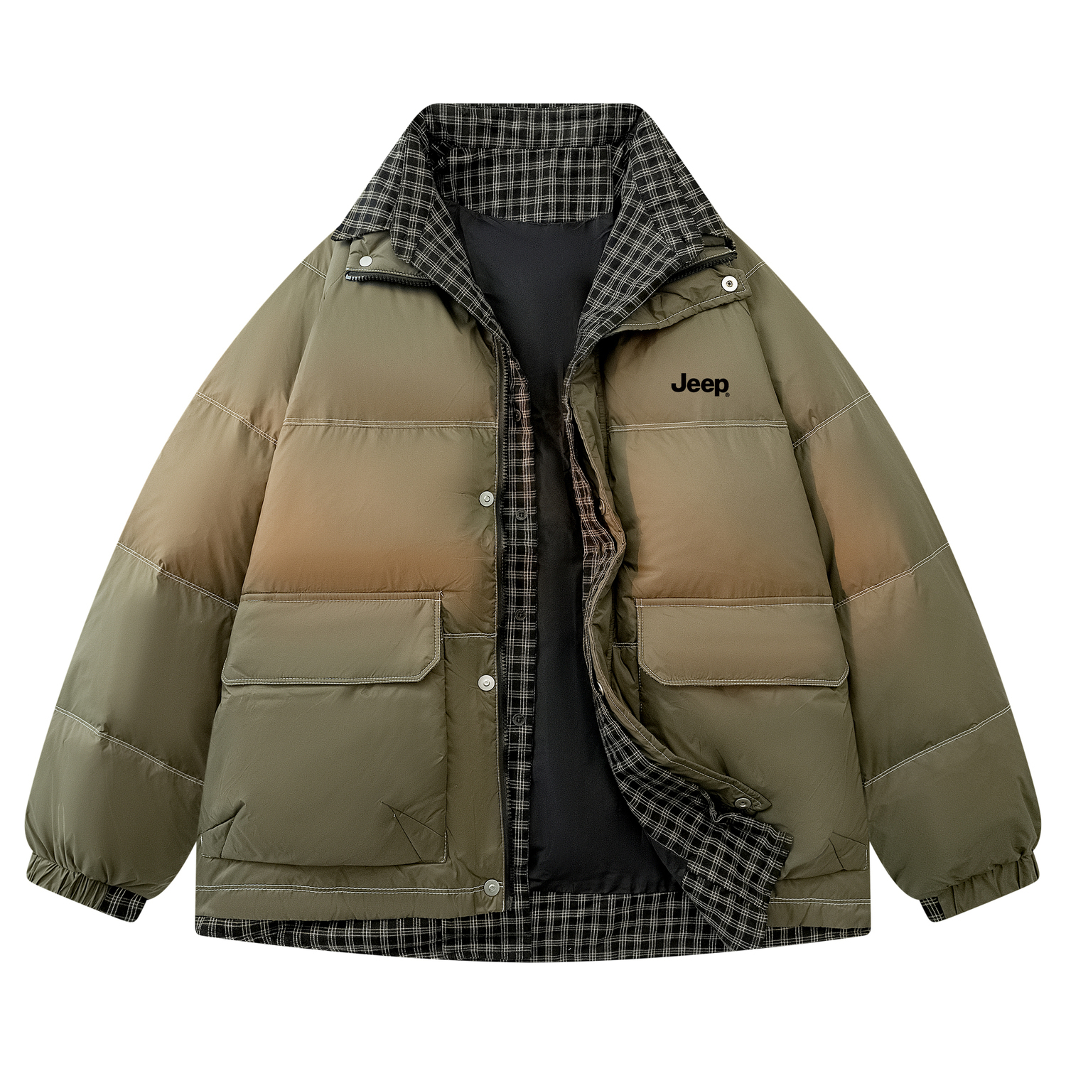 Jeep Унисекс пуховик, Army Green
Jeep Унисекс пуховик, Army Green