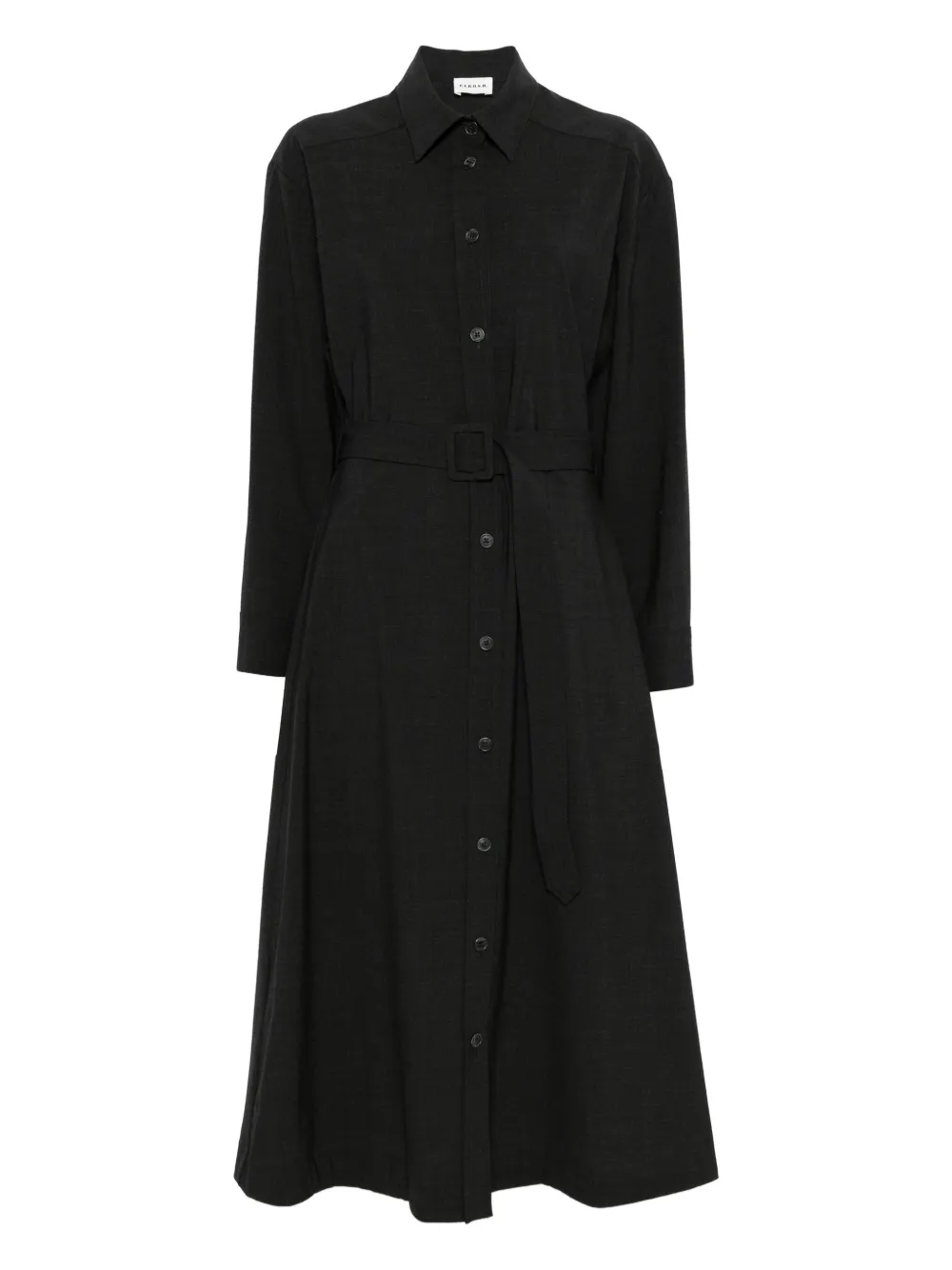 Платье миди на пуговицах с поясом P.A.R.O.S.H., коричневый
Платье миди на пуговицах с поясом P.A.R.O.S.H., коричневый