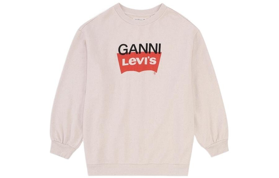 Ganni X Толстовка женская, цвет белый Levi’S
Ganni X Толстовка женская, цвет белый Levi’S